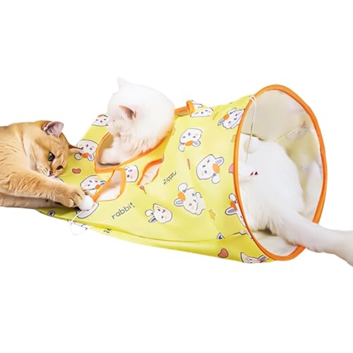 Giocattolo interattivo per gatti, gioco interattivo per gatti di taglia piccola, media e grande, per cortili, verande, giardini, prato, interni ed esterni