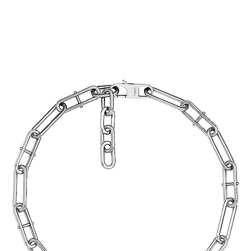 Miniatura 5 de Fossil Collar de cadena de acero inoxidable con cierre de langosta para mujer