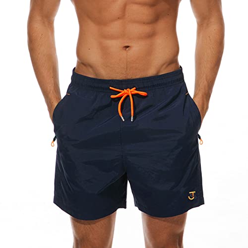 JustSun Badeshorts Herren Badehose Männer Schwimmhose Schnelltrocknend...