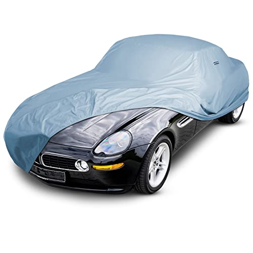 Image of iCarCover Premium Car Cover for 2000-2003 BMW Z8 Heavy Duty Waterproof All-Weather Automobiles Custom Fit Indoor Outdoor UV Snow Protection Covers with Straps and Bag