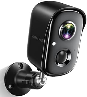 Security Cameras Wireless Outdoor, 1080P Battery Powered AI Motion Detection Spotlight Siren Alarm WiFi Surveillance Indoor Home Camera, Color Night Vision, 2-Way Talk, Waterproof, Cloud/SD Storage