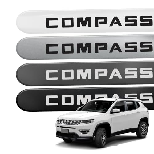 Friso Lateral Porta para Compass 2017 a 2025 Redondo