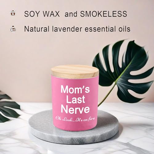 Candles-Gifts-for-Mom-from-Daughter-Son-Funny-Cool-Unique-Christmas-Mothers-Day-Birthday-Gifts-for-Mom-Stocking-Stuffers-Lavender-Scented-Soy-Candle-Moms-Last-Nerve-Oh-Look-Its-On-Fire Candles Gifts for Mom from Daughter Son Funny Cool Unique Christmas Mothers Day Birthday Gifts for Mom Stocking Stuffers Lavender Scented Soy Candle Moms Last Nerve Oh Look Its On Fire