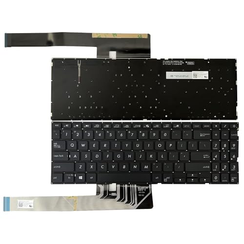 Image of Laptop Keyboard Compatible for Asus F571 F571G F571GT K571 K571GT K571GT-EB76 X571 X571F X571G X571GD X571GT X571U Mars15 VX60 Mars15 VX60GT US Layout Backlit