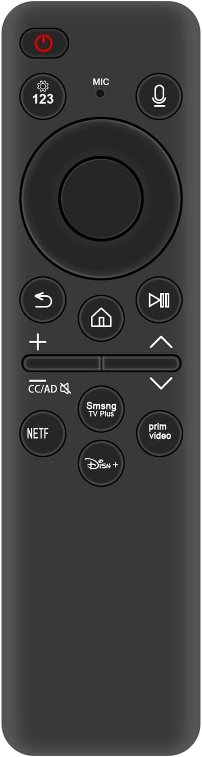 BN59-01455A Telecomando vocale di ricambio compatibile per Samsung NEO QLED Crystal UHD OLED 4K Smart TV Q60 Q70 Q80 QN85 QN90 S95C LS03D Series QN75Q60DAFXZA QN65QN85DBFXZA QN65QN90DDFXZA QN55DDFXZA