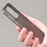 QJONSIU Etui na Oppo Find X9 Pro, Ultracienka Shockproof PC Ochronne Case, Wygodna i Gładka-Przezroczysta Czarny
