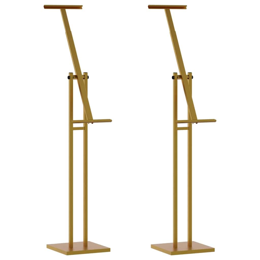 Espositori per Fiere 2 PCS Oro 26,5 x 26,5 x 150 cm Acciaio,Commercio e Industria,pubblicità e Marketing,Pannelli espositivi per fiere,3.12kg-3407639