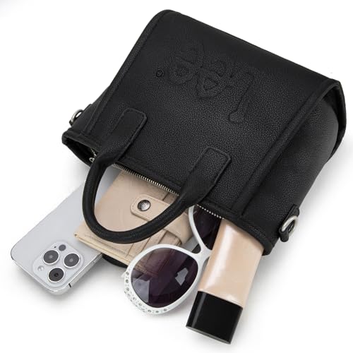 Image of Lee Small Tote Bag for Women, Crossbody Purse with Adjustable Strap, Women's Mini Shoulder Handbags for Travel, Work