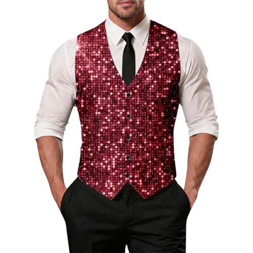 Gilet sans manches homme boutonné et coupe cintrée élégante pour costumes