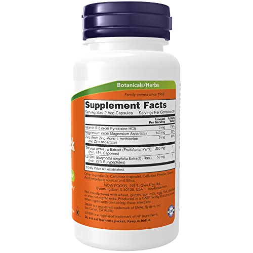 Now Foods: Testojack 100 Male Performance Formula, 60 vcaps