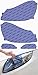 Lamin-x Custom Fit Blue Headlight Covers for Porsche Cayenne (07.5-10)