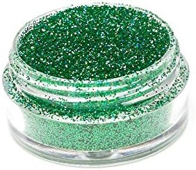 Ultra Fine Glitter/Nail Art Floristry Dust/Wine Glass & Crafting Glitters/Card Making Supplies / 0.008" Pack of Glitter 10g 25g 50g 100g (Light Gold, Pot)