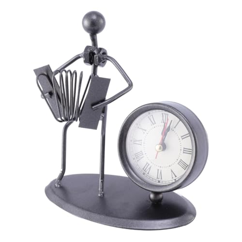 Reloj de acero inoxidable TIDTALEO con diseño elegante de mesa 2