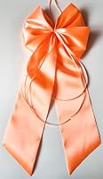 CaPiSo – CaPiSo 20x40 cm Große Satin-Doppelschleife ohne Basteln Schl