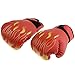 Tdoutop Boxing Gloves for Kids with Breathable Design for Sparring and Training, Red 7inch, as described