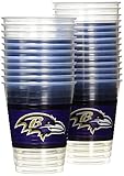Baltimore Ravens Design Plastic Cups