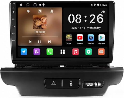 Radio de voiture Android 15 pour KIA Ceed 3 CD 2018-2020 avec écran tactile 9 pouces