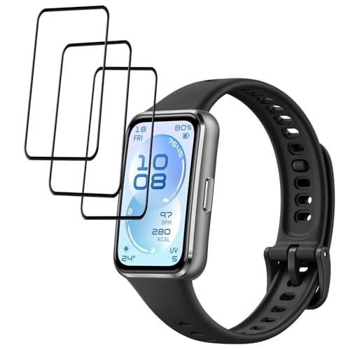 �y3���Z�b�g�zHUAWEI Band 11 Aluminum Edition�X�}�[�g�E�H�b�` �t�B���� �����K���X�t�B�����yHUKWIMO�z�w��h�~ HD�����ߗ� ���ɋ��� �C�A�[�� �ɔ� �������� ���˒ጸ �X�N���[���v���e�N�^�[ HUAWEI Band