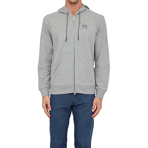 Sweat Man Fleece Full Zip Hooded en coton premium pour homme