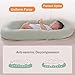 DAOLUAN Baby Lounger Bionic Organic Lounger Soft Breathable Baby Lounger for Newborn Infant Babies 0-18 Months (Green, OneSize)