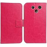 Anybird Rosa Premium PU Leder Tasche Schutz Hülle Handy Hülle Wallet Cover Etui Ledertasche Für Melefon D112 2.2