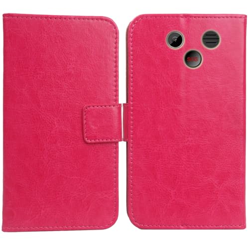 Anybird Rosa Premium PU Leder Tasche Schutz Hülle Handy Hülle Wallet Cover Etui Ledertasche Für Melefon D112 2.2