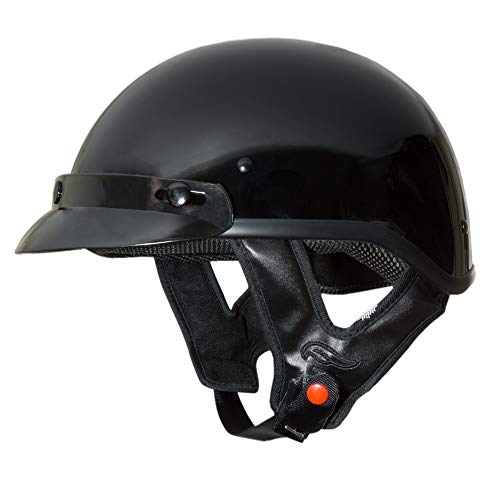 Fulmer 302 Revel Solid Half Helmet Black XS