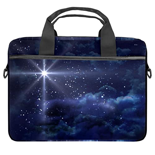 Housse ordinateur portable 13-14 pouces抗震 - Sac bandoulière Nuit Étoilée multicolore