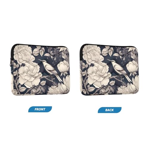 Funda para portátil 13-14 pulgadas impermeable con diseño floral miniatura 2
