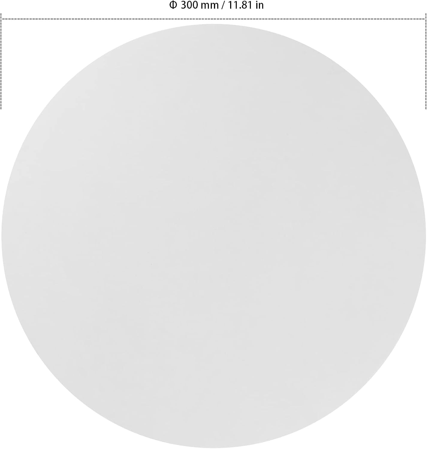 ZEONHAK 200 PCS 30cm Round Baking Parchment Paper, 12 Inch Non Stick White Baking Parchment Circles - Image 3