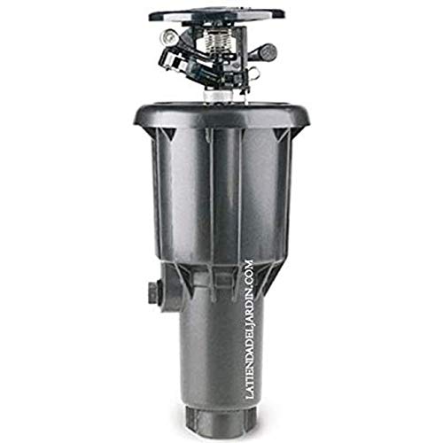 Suinga Pack 4 ASPERSOR AGRICOLA Impacto emergente MaxiPou 6-13 m 1/2". Circular y Ajustable, Negro