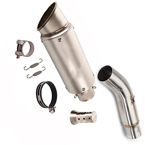 Puntas de escape Suzuki GSX-S 750 de acero inoxidable con tubo intermedio de alta precision