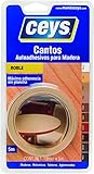 cantos para tableros de 30 mm FORMATO: 19 mm x 5 m Ceys - Canto autoadhesivo Roble - Fácil aplicación - Resistente al agua - 5 M