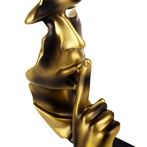 Statue homme résine salon déco range-bouteille vin 28cm