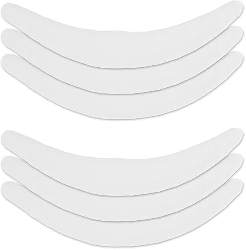 More of Me To Love Forro original para el abdomen, grande, paquete de 6, color blanco