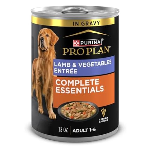 Purina Pro Plan High Protein Dog Food Wet Gravy, Lamb and Vegetables Entree Cover