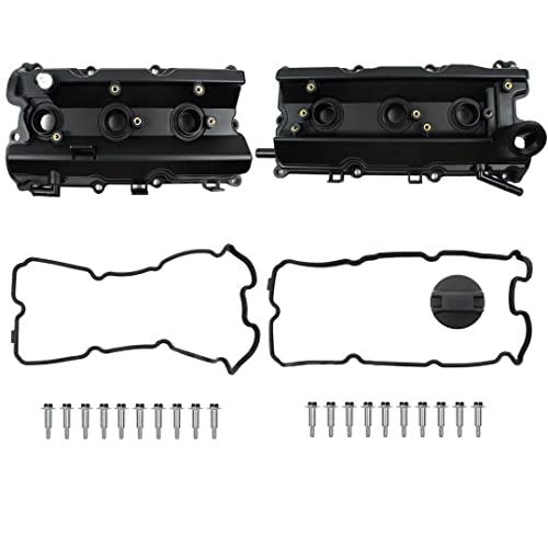 Engine Valve Cover W/Gaskets Replacement Fits For Nissan 350Z Performance Coupe 2-Door 2004 3.5L 3498Cc V6 Gas Dohc Naturally Aspirated #TOP2