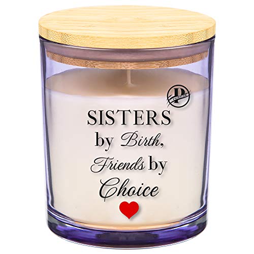Priemier Sister Candle - Sisters by Birth, Friends by Choice (Lavender)