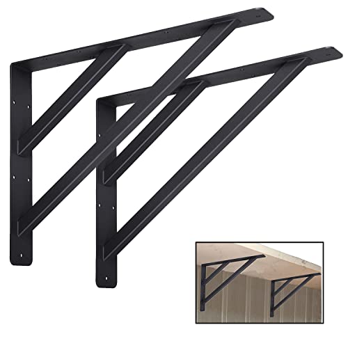 YZZHAJ Countertop Support Brackets,16”x12