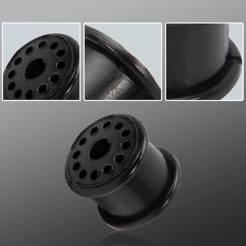 Anlseiod 4x Schalthebel Dichtung für Ford Fiesta Focus 4S6P7412AA 4S6P-7412-AA Schalthebeldichtung Manuell Wearable Cable Schalthebel Dichtung Schwarz