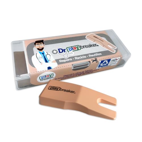 playbreaker® sostenible. Herramienta para Desmontar fácil playmobil. Desmontador de muñecos, clicks y Figuras de playmobil. Beige 4501