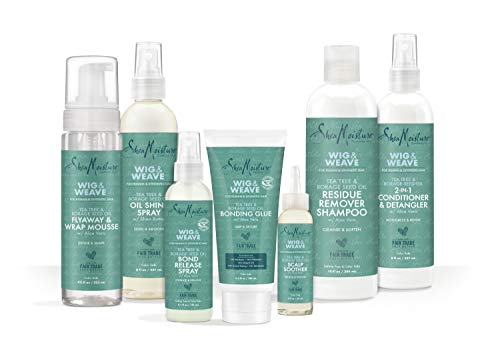 image for SheaMoisture Bonding Glue Hair Cream for Wig and Weave, Tea Tree and B