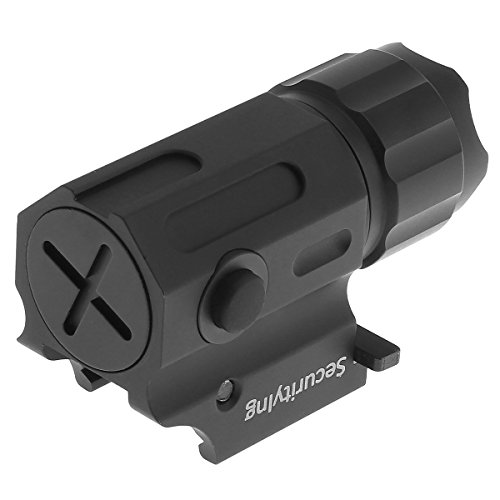 Securitying Waterproof Led Tactical Strobe Gun Flashlight, 2-Mode 210Lm Handgun Torch Pistol Light With Quick Release Weaver Mount(Battery Not Included) #TOP7