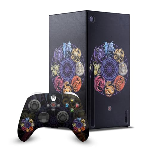 Xbox Series X Skin Anne Stokes pour protéger des rayures et personnaliser la console