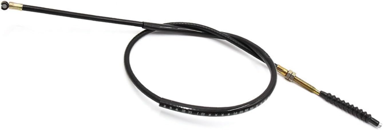 Black Rubber Coated Motorcycle Motorbike Clutch Cable Wire Line for Honda CG125 Durable Material
