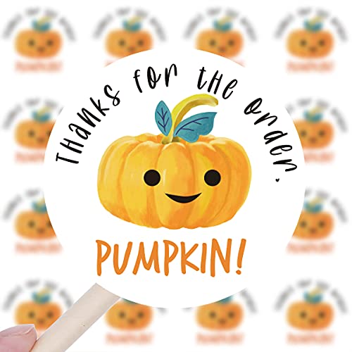 Wailozco 240 Pcs Halloween Thanks Order Stickers,Funny Small Business Envelopes Stickers For Business Packages/Handmade Goods/Bags,Halloween Theme Small Shop Business Stickers For Envelopes Seals #TOP4