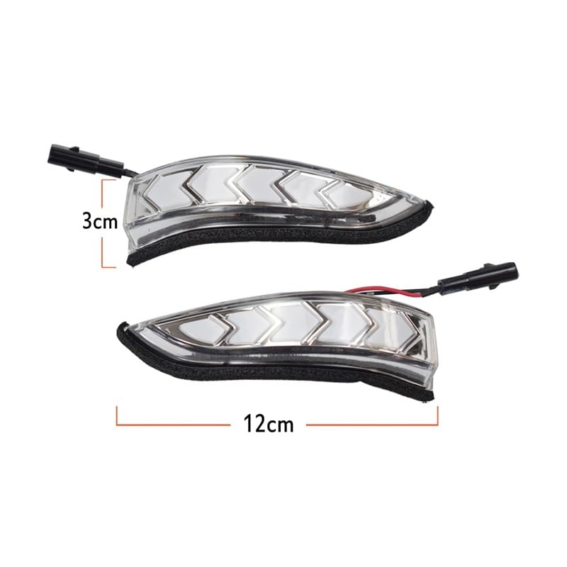 2 sztuk kierunkowskaz w lusterku wstecznym dynamiczny włączony dla Toyota Vios Altis Yaris Corolla Camry Venza Avalon