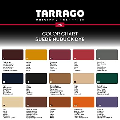 صبغة Tarrago Suede Nubuck | Recolor ، Brighten and Restore Suede and Nubuck | 1.7 Fl. اوز. | 103 - برتقالي شاحب