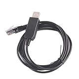 Câble USB pour mises à jour du micrologiciel Pylontech, carte FT231XS RS232 à l'intérieur du connecteur USB ; prend en charge le logiciel Batteryview