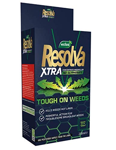 Westland Horticulture 20300525 Resolva Xtra Weedkiller Concentrate (No-Glyphosate) 250ML